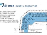 远洋东莱郡_6#商铺2层户型图 建面50平米