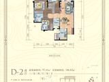 明信水印长滩_3室2厅2卫 建面97平米