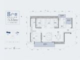 岭南天地怡廷_4室2厅2卫 建面133平米