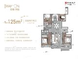 中海天钻_4室2厅2卫 建面125平米