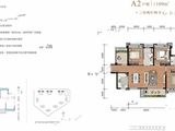 越秀亲爱里_3室2厅2卫 建面109平米