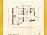 恒大城市之光_3室2厅1卫 建面125平米