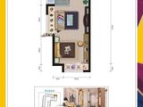 国际学园_1室1厅1卫 建面45平米