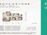 旭辉金科春夏里_3室2厅2卫 建面96平米