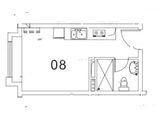 越秀芳华轩_1室1厅1卫 建面26平米