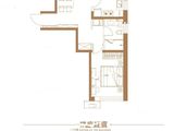 悦泰拾光里_2室2厅1卫 建面92平米