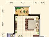 龙溪谷_1室1厅1卫 建面34平米