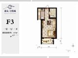 涿州惠友万悦城_1室1厅1卫 建面45平米