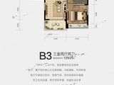 京熙帝景三期_3室2厅2卫 建面125平米