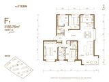 金隅云筑_4室2厅3卫 建面185平米