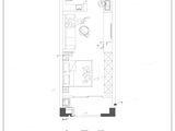 宏泰中央公园_1室1厅1卫 建面46平米