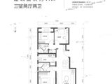 融创公园壹号_3室2厅2卫 建面99平米