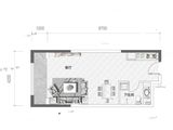 万辰星公馆_1室1厅1卫 建面53平米