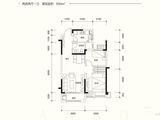 华润翡翠城_2室2厅1卫 建面83平米
