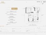 襄阳融创民发御湖壹号_2室2厅1卫 建面80平米