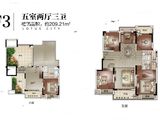 亚新美好莲城_5室2厅3卫 建面209平米