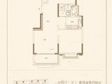 恒大翡翠华庭_3室2厅1卫 建面88平米