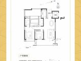 通鸿潇湘府_2室2厅2卫 建面104平米