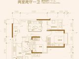 永川恒大悦府_2室2厅1卫 建面70平米