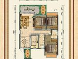 锴鑫恒郡二期_3室2厅2卫 建面127平米