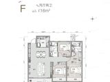 融创东方宸院_3室2厅2卫 建面116平米