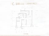 鸿亨琅阅滨江_3室2厅2卫 建面99平米