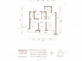 保利水木芳华_3室2厅2卫 建面117平米