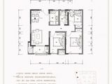 济南杨柳春风_3室2厅1卫 建面105平米