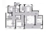 HFC华发金融活力城_4室2厅2卫 建面139平米