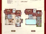 炜丰新都汇_4室2厅3卫 建面198平米