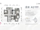 北投东境_4室2厅2卫 建面119平米