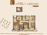 五星星韵城_4室2厅2卫 建面125平米