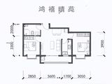 宁达南苑_2室2厅1卫 建面76平米