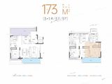 三一科学城三一云谷_4室3厅3卫 建面173平米