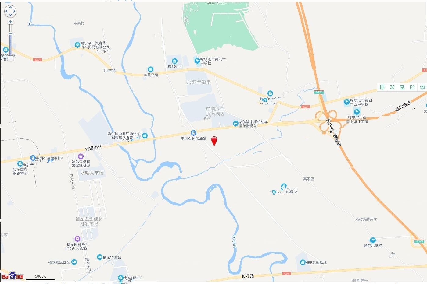 黄家崴子路-规划商业用地-规划消防用地区域