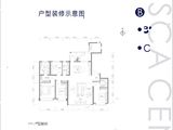 融创中心_4室2厅3卫 建面203平米