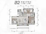 两路组团S分区S22-1/02、S22-3/02地块_4室2厅2卫 建面126平米