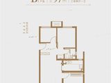 烟台华润中心_3室2厅1卫 建面97平米