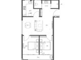 锦秀府_2室2厅1卫 建面69平米