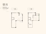 经发金地四季都会如院_4室2厅4卫 建面111平米