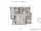 绿城桂语江澜_4室2厅2卫 建面139平米