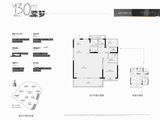 祥源庐源上城_3室2厅2卫 建面130平米