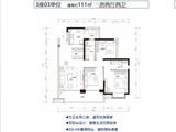 海伦堡青云台_3室2厅2卫 建面111平米